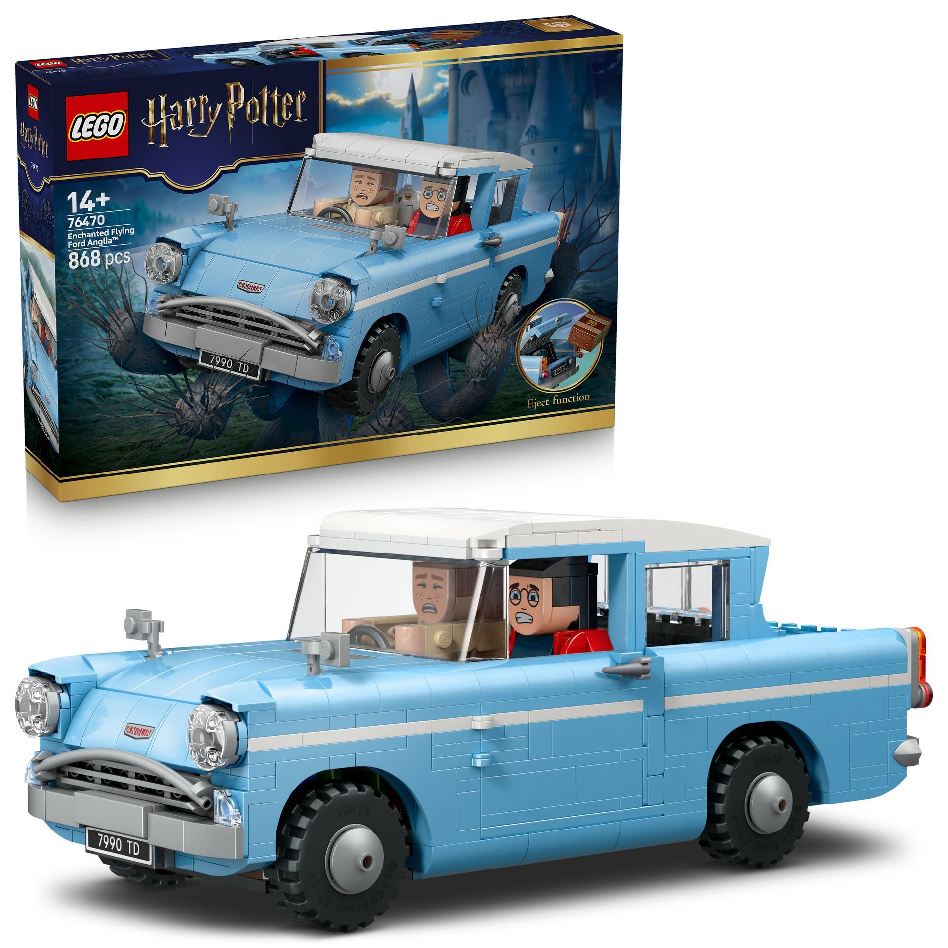 LEGO® Harry Potter™ Sihirli Uçan Ford Anglia™ 76470