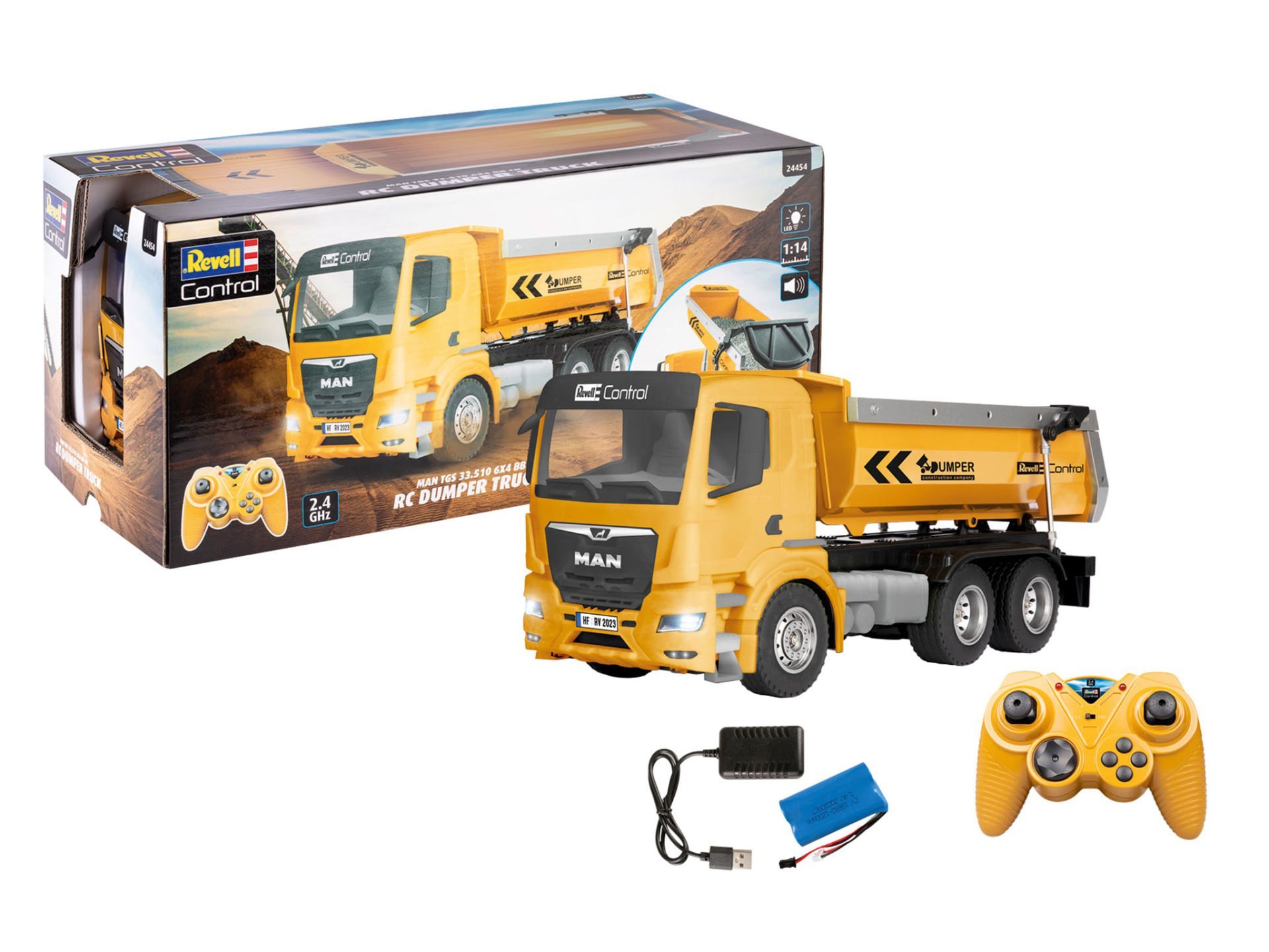 Uzaktan Kumandalı Damperli MAN TGS Kamyon