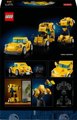 LEGO® Icons Transformers Bumblebee Seti 10338