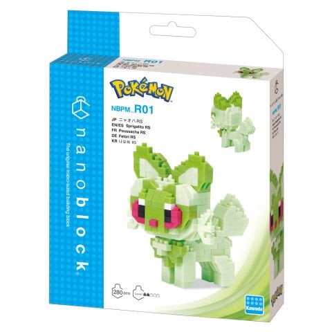 Pokemon Sprigatito RS Serisi Nanoblock
