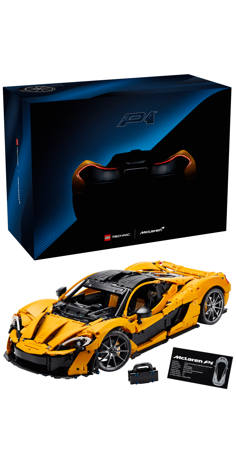 LEGO® Technic McLaren P1™ Yetişkinler için Hiper Araba Seti 42172