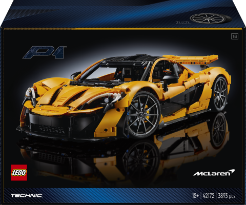 LEGO® Technic McLaren P1™ Yetişkinler için Hiper Araba Seti 42172