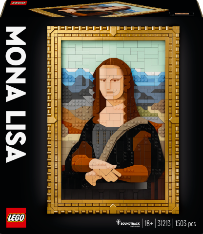 LEGO® Art Mona Lisa Yetişkinler için Tablo Yapım Seti 31213