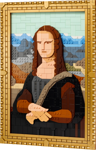 LEGO® Art Mona Lisa Yetişkinler için Tablo Yapım Seti 31213
