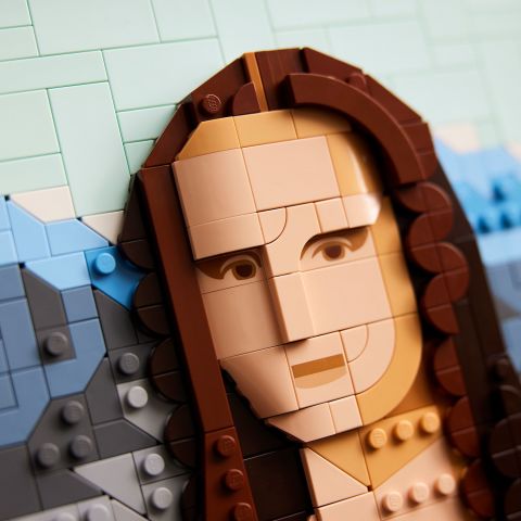 LEGO® Art Mona Lisa Yetişkinler için Tablo Yapım Seti 31213