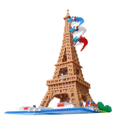 Paris Eyfel Kulesi ve Sen Nehri Çevresi Deluxe Nanoblock
