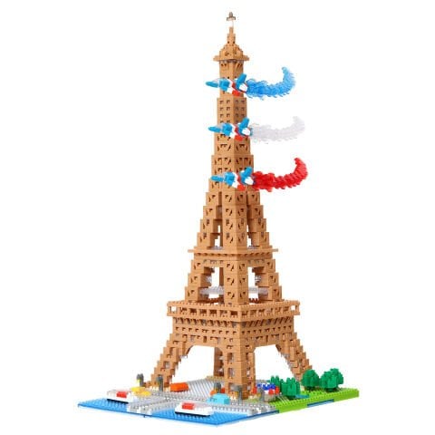 Paris Eyfel Kulesi ve Sen Nehri Çevresi Deluxe Nanoblock