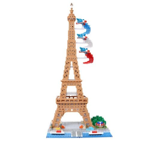 Paris Eyfel Kulesi ve Sen Nehri Çevresi Deluxe Nanoblock