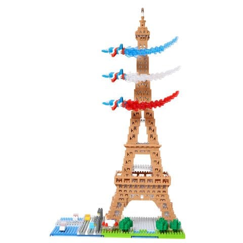 Paris Eyfel Kulesi ve Sen Nehri Çevresi Deluxe Nanoblock