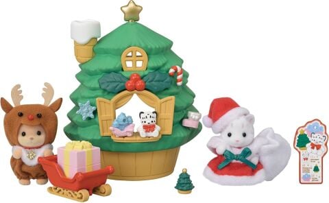 Bebek Noel Baba’nın Yılbaşı Ağacı Evi
