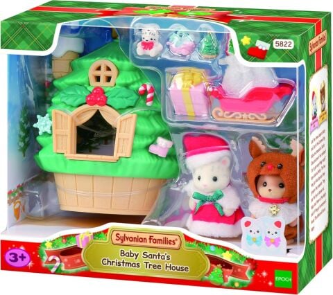 Bebek Noel Baba’nın Yılbaşı Ağacı Evi