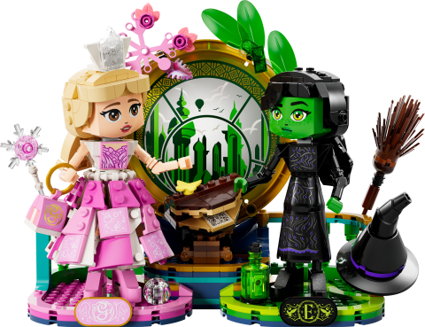 LEGO® Wicked Elphaba ve Glinda Figürleri Fantastik Oyuncak Yapım Seti 75682