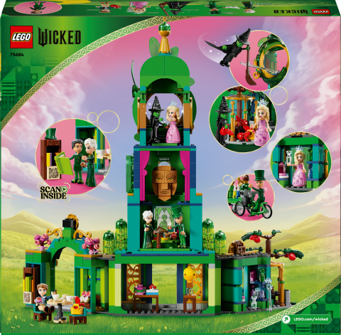 LEGO® Wicked Emerald City'ye Hoş Geldiniz Koleksiyonluk Oyuncak 75684