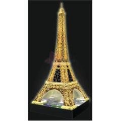 Ravensburger 3 Boyutlu Plastik Puzzle Işıklı Eyfel-125791