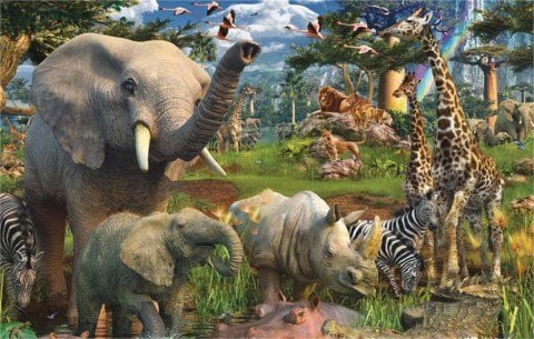 Ravensburger 18000 Parçalı Puzzle Vahşi Yaşam-178230