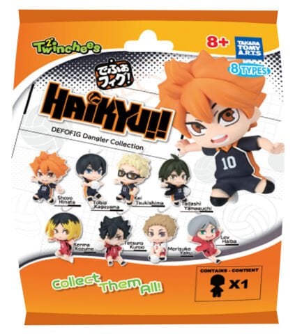 Twinchees Haikyu!! Defofig! Anahtarlık Figür Serisi