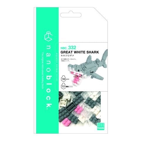 Büyük Beyaz Köpek Balığı Nanoblock