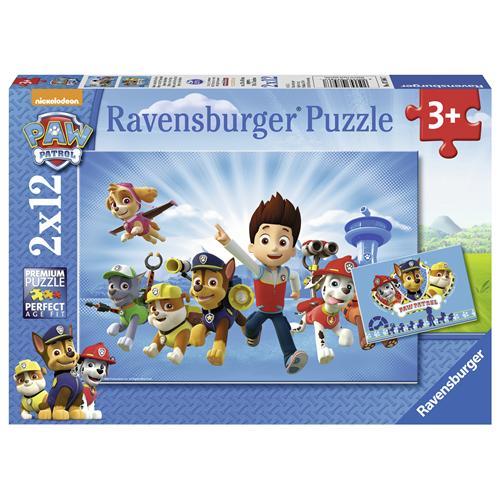 Ravensburger 2x12 Parçalı Puzzle Paw Patrol-075867
