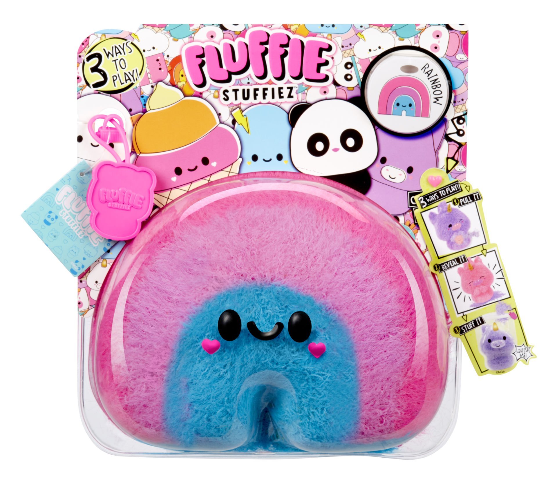 Fluffie Stuffiez Küçük Peluş Gökkuşağı