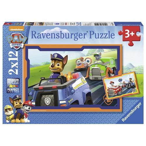 Ravensburger 2x12 Parçalı Puzzle Paw Patrol im Einsatz-075911