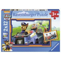 Ravensburger 2x12 Parçalı Puzzle Paw Patrol im Einsatz-075911