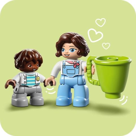 LEGO® DUPLO® Kasabası Tekerlekli Aile Evi 10986 Oyuncak Yapım Seti