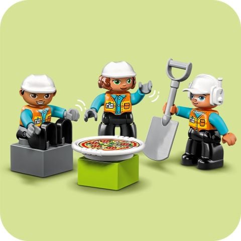 LEGO® DUPLO® Kasabası İnşaat Sahası 10990 Oyuncak Yapım Seti (61 Parça)