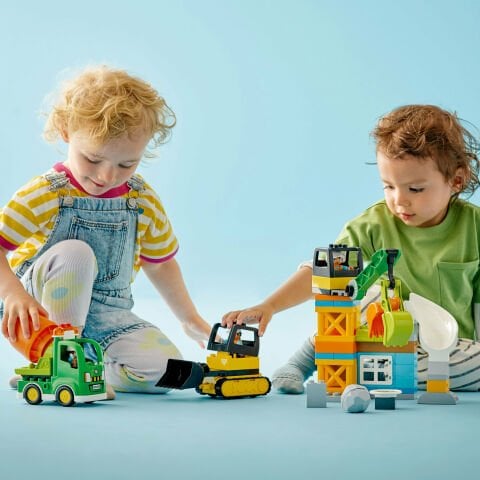 LEGO® DUPLO® Kasabası İnşaat Sahası 10990 Oyuncak Yapım Seti (61 Parça)