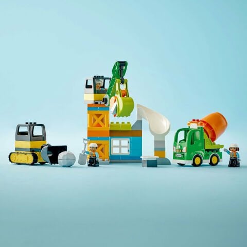 LEGO® DUPLO® Kasabası İnşaat Sahası 10990 Oyuncak Yapım Seti (61 Parça)