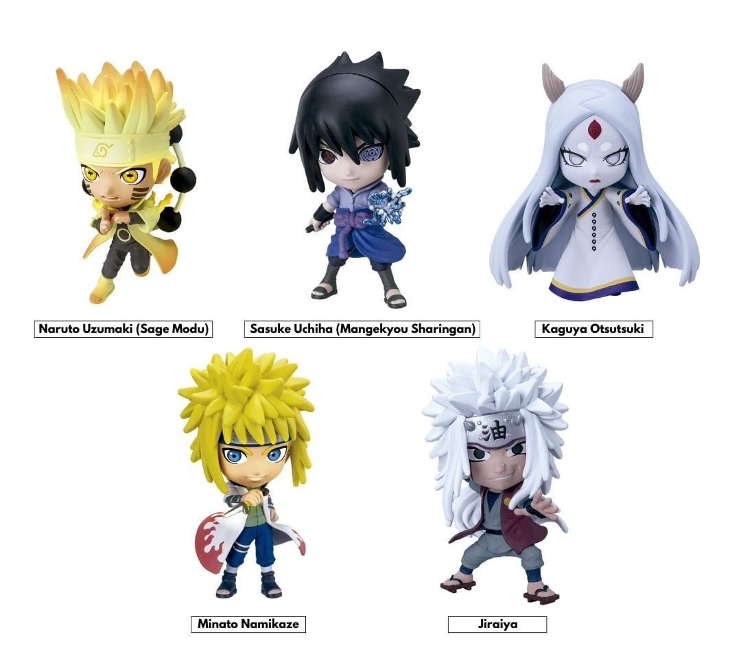 Chibi Masters Naruto Figür Asortisi