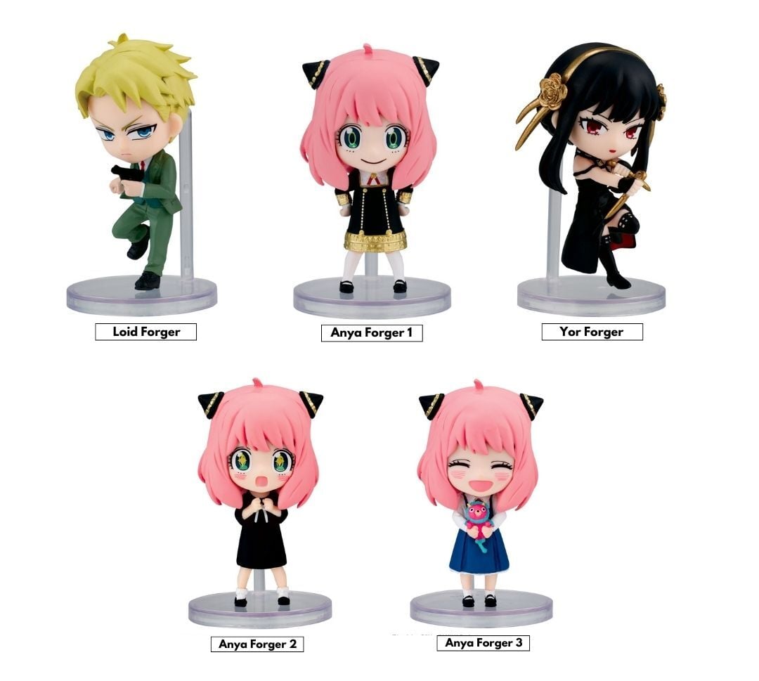 Chibi Masters SpyxFamily Figür Asortisi