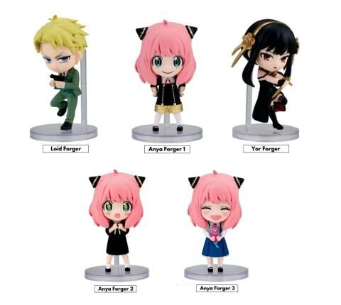 Chibi Masters SpyxFamily Figür Asortisi