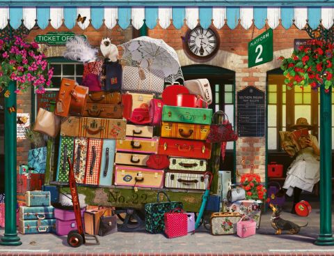 Ravensburger 2000 Parçalı Puzzle Bavullar