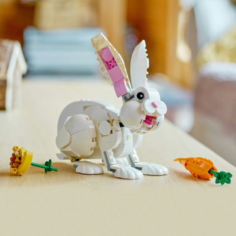 LEGO® Creator 3’ü 1 Arada Beyaz Tavşan 31133 Oyuncak Yapım Seti (258 Parça)