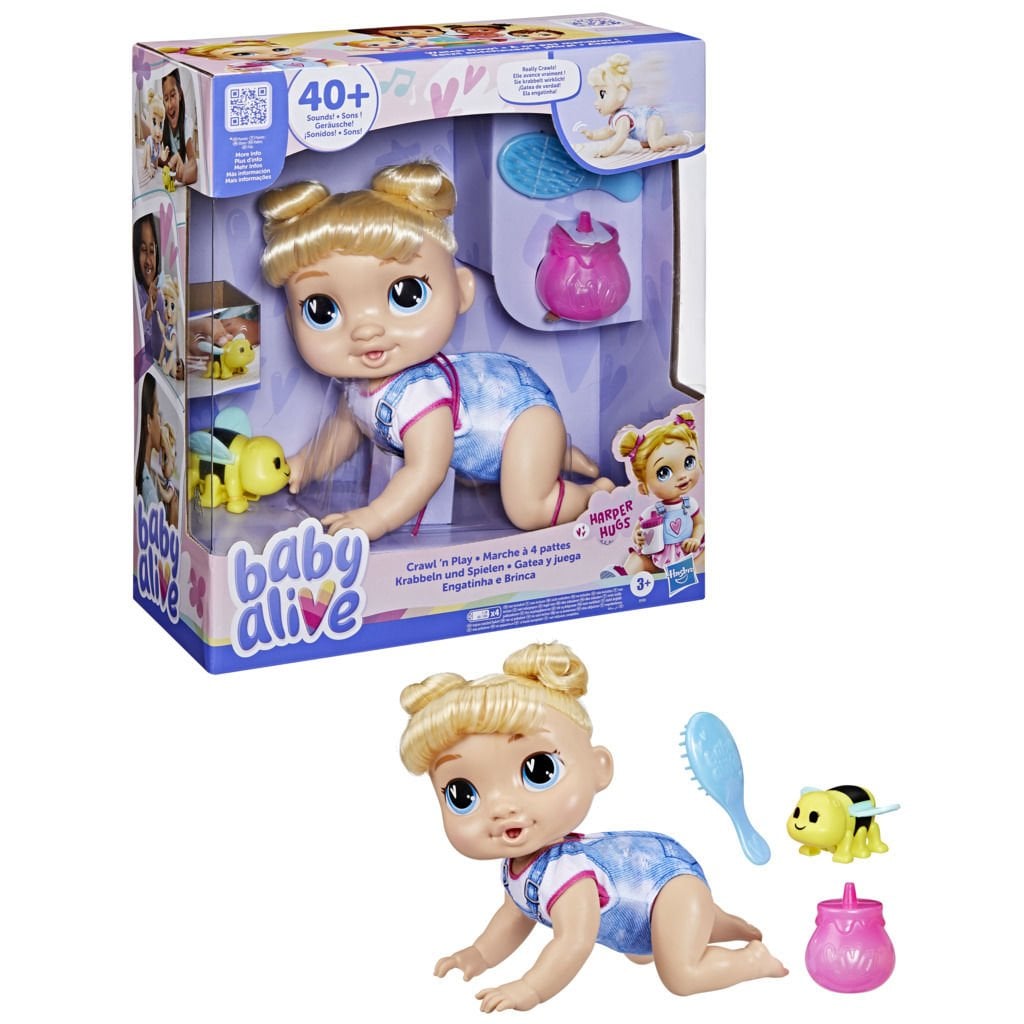 Baby Alive Emekleyen Bebeğim - Sarışın