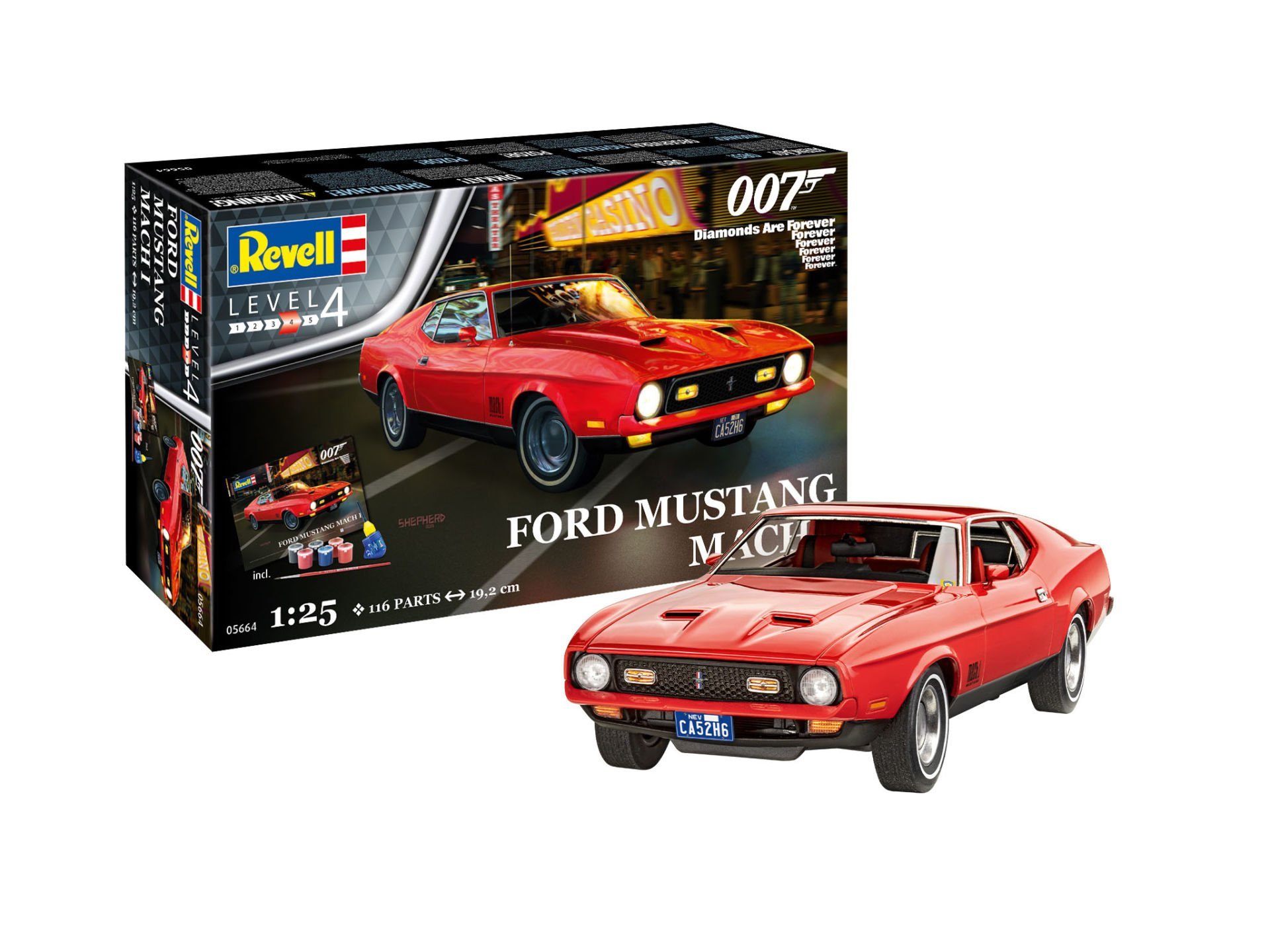 Revell Gift Set James Bond Ford Mustang Mach 1