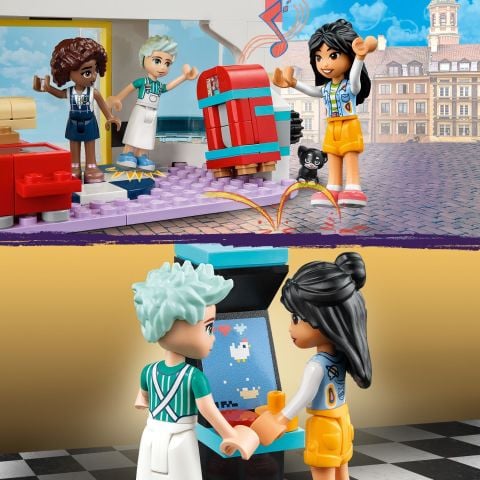 LEGO® Friends Heartlake Şehir Merkezi Restoranı 41728 Oyuncak Yapım Seti (346 Parça)
