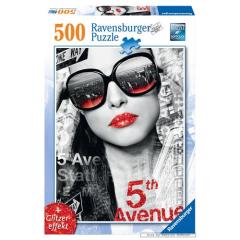 500p Puz 5. Cadde Önünde (Işıltılı Dudaklar)