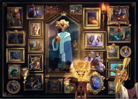 Ravensburger 1000Parçalı Puzzle WD Villainous Prens John