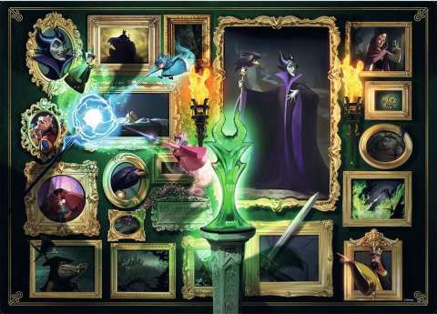 Ravensburger 1000Parçalı Puzzle WD Villainous Malefiz