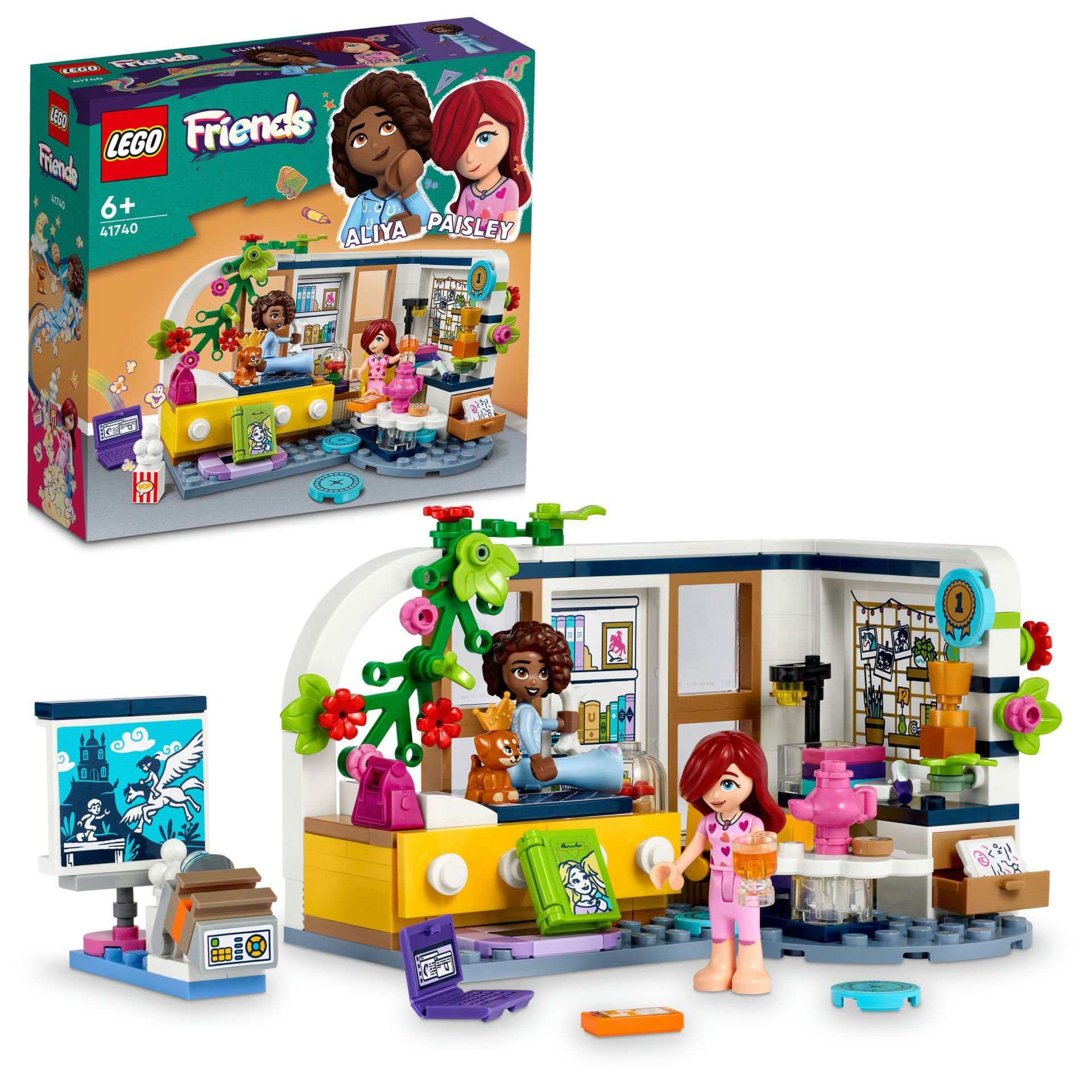 LEGO® Friends Aliya'nın Odası 41740 Oyuncak Yapım Seti (209 Parça)