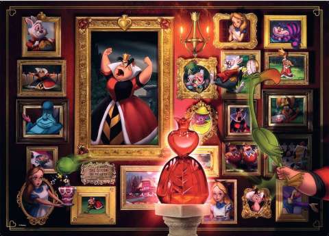 Ravensburger 1000Parçalı Puzzle WD Villainous Kupa Kraliçesi