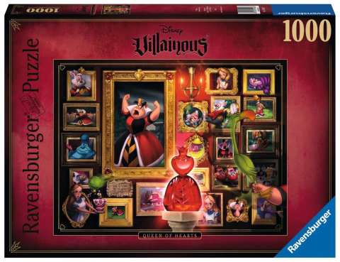 Ravensburger 1000Parçalı Puzzle WD Villainous Kupa Kraliçesi