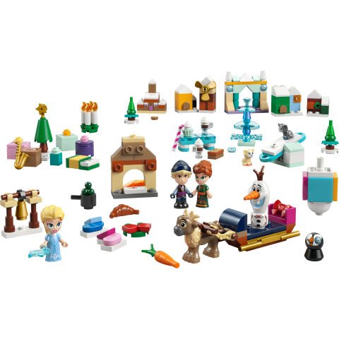 LEGO® ǀ Disney Karlar Ülkesi 2025 Yılbaşı Takvimi Oyuncak Yapım Seti 43273