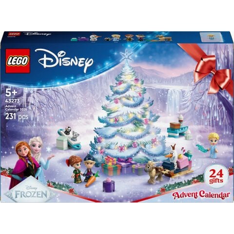 LEGO® ǀ Disney Karlar Ülkesi 2025 Yılbaşı Takvimi Oyuncak Yapım Seti 43273
