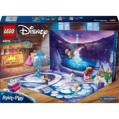 LEGO® ǀ Disney Karlar Ülkesi 2025 Yılbaşı Takvimi Oyuncak Yapım Seti 43273