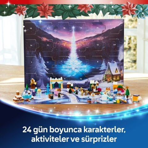 LEGO® ǀ Disney Karlar Ülkesi 2025 Yılbaşı Takvimi Oyuncak Yapım Seti 43273