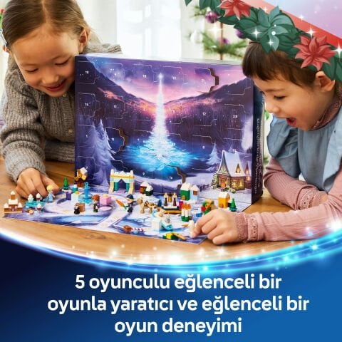 LEGO® ǀ Disney Karlar Ülkesi 2025 Yılbaşı Takvimi Oyuncak Yapım Seti 43273