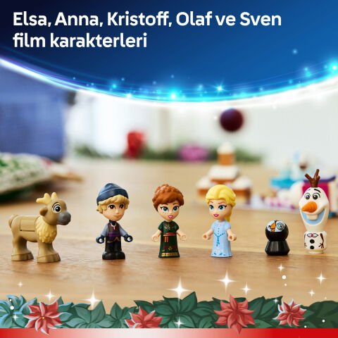 LEGO® ǀ Disney Karlar Ülkesi 2025 Yılbaşı Takvimi Oyuncak Yapım Seti 43273