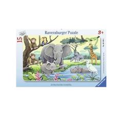 15p Çerceveli Puzzle - Hayvanlar